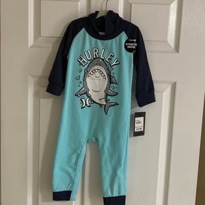 NWT Hurley 18mo onesie